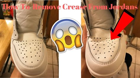 how to fix creases in shoes|how do you uncrease shoes.